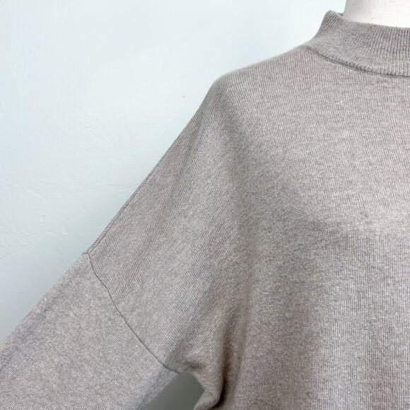 Madewell Ashbury Mockneck Boxy Merino Blend Sweater - Picture 4 of 13